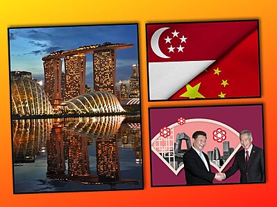 Huyền thoại Trung Quốc l Singapore phng đại đang sụp đổ như thế no?