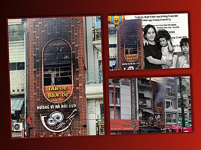 Bi kịch qun bn ốc Trần Hưng Đạo: 3 mẹ con chết ngạt sau cửa cuốn kha kn