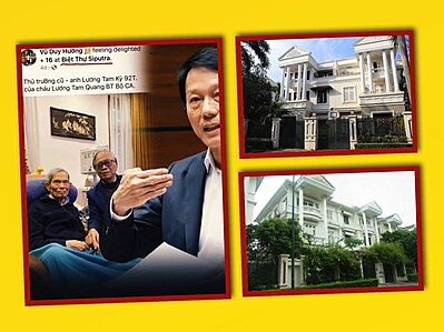 Bộ trưởng c�ng an bị lộ c� nh� biệt thự ở Ciputra