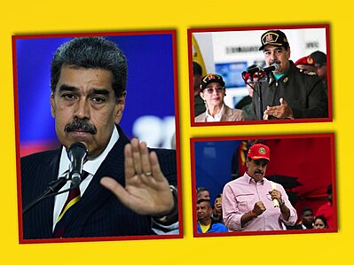 Đ�m Caracas rực lửa: Trump tuy�n bố Mỹ tấn c�ng Venezuela, Maduro v� vợ bị bắt đưa khỏi đất nước