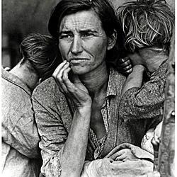 Click image for larger version

Name:	Migrant_Mother_Nipomo_California_3334095096-37e37c052a0745ba9cf9fae3cc5f967b.jpg
Views:	0
Size:	125.0 KB
ID:	2055956